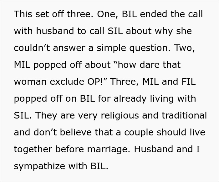 Mother of ring bearer reacting with shock after learning bride left her off guest list despite RSVP and help given.