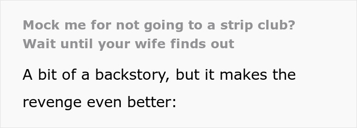 Man mocks coworker for not having fun in Vegas, then leaves escort cards in his bag for wife to find as revenge. Man mocks coworker for not having fun in Vegas, then leaves escort cards in his bag for wife to find as revenge.