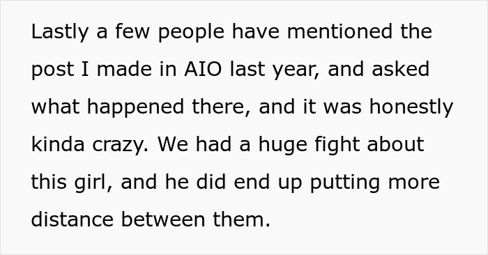 Text excerpt about a guy fighting his girlfriend over her clothing and causing distance in their relationship. Text excerpt about a guy fighting his girlfriend over her clothing and causing distance in their relationship.