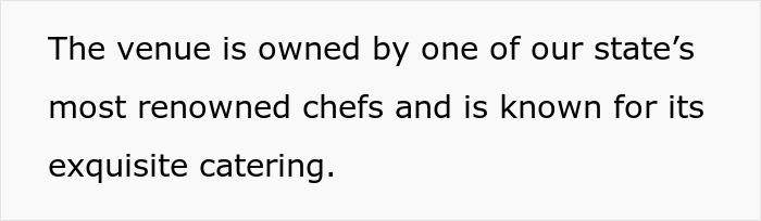 Bride spends months planning an elegant wedding, but rude aunt disrupts it with fast-food wrappers and grease. Bride spends months planning an elegant wedding, but rude aunt disrupts it with fast-food wrappers and grease.