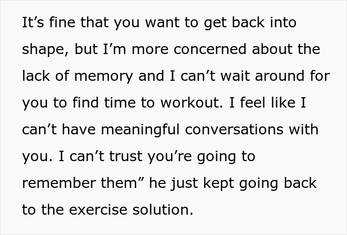 Text excerpt showing a wife feeling grossed out by husband and struggling to have meaningful conversations or trust him. Text excerpt showing a wife feeling grossed out by husband and struggling to have meaningful conversations or trust him.