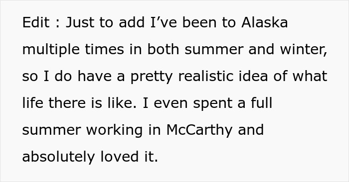 Text excerpt describing experiences of a woman who moved to Alaska alone, working and living there in summer and winter. Text excerpt describing experiences of a woman who moved to Alaska alone, working and living there in summer and winter.