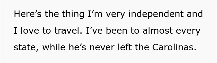 Text excerpt showing a woman move Alaska alone mindset, highlighting independence and love for travel. Text excerpt showing a woman move Alaska alone mindset, highlighting independence and love for travel.