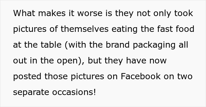 Text describing rude aunt ruining bride’s elegant wedding with fast-food wrappers and grease at the celebration. Text describing rude aunt ruining bride’s elegant wedding with fast-food wrappers and grease at the celebration.