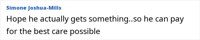 Comment expressing hope for compensation to cover best care after beginner Jiu-Jitsu student paralyzed in freak accident. Comment expressing hope for compensation to cover best care after beginner Jiu-Jitsu student paralyzed in freak accident.