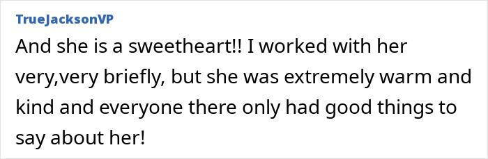 Comment praising beloved ’90s star and Rain Man co-star as warm and kind by a former colleague online. Comment praising beloved ’90s star and Rain Man co-star as warm and kind by a former colleague online.