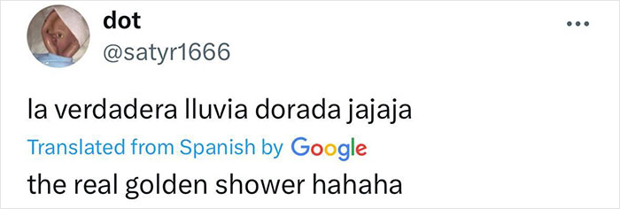 Screenshot of a tweet referencing a viral video of woman urinating while powerlifting during competition humorously. Screenshot of a tweet referencing a viral video of woman urinating while powerlifting during competition humorously.