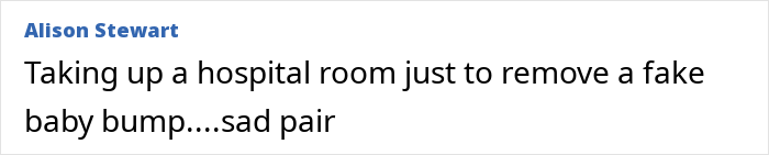 Comment on social media post criticizing fake pregnancy, linked to Meghan Markle's twerking pregnancy video conspiracy theory. Comment on social media post criticizing fake pregnancy, linked to Meghan Markle's twerking pregnancy video conspiracy theory.