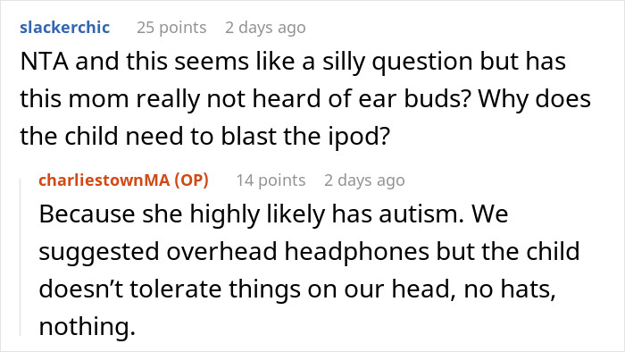 Reddit conversation about man not prepared to deal with SIL’s kid with autism during their stay, offering to pay for a hotel. Reddit conversation about man not prepared to deal with SIL’s kid with autism during their stay, offering to pay for a hotel.