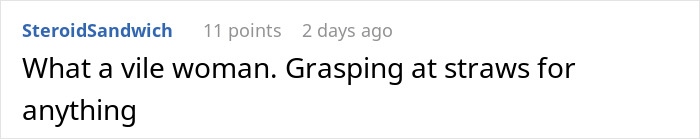 Reddit comment expressing frustration, related to man concerned late girlfriend's mom might slap lawsuit and demand $100K. Reddit comment expressing frustration, related to man concerned late girlfriend's mom might slap lawsuit and demand $100K.