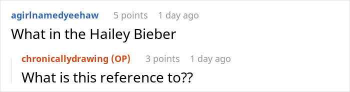 Screenshot of a Reddit conversation where a woman reacts to learning her boyfriend stalked her before they met. Screenshot of a Reddit conversation where a woman reacts to learning her boyfriend stalked her before they met.