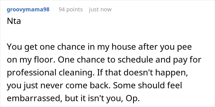 Screenshot of a Reddit comment discussing a man facing backlash after calling cops on brother and family breaking into his home to use the pool. Screenshot of a Reddit comment discussing a man facing backlash after calling cops on brother and family breaking into his home to use the pool.