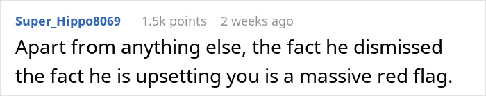 Comment on a forum post discussing a groom-to-be making cold feet jokes, raising concerns from the bride about his commitment. Comment on a forum post discussing a groom-to-be making cold feet jokes, raising concerns from the bride about his commitment.