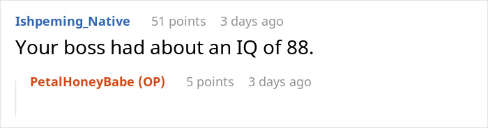 Screenshot of a comment thread discussing a store backroom disaster caused by a manager’s weird new rule. Screenshot of a comment thread discussing a store backroom disaster caused by a manager’s weird new rule.