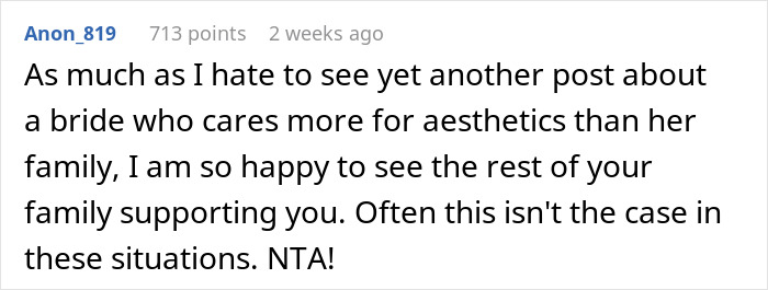 Bride's Fam Boycotts Wedding After She Plans To Exclude Bro Just Because Of His Alternative Look Bride's Fam Boycotts Wedding After She Plans To Exclude Bro Just Because Of His Alternative Look