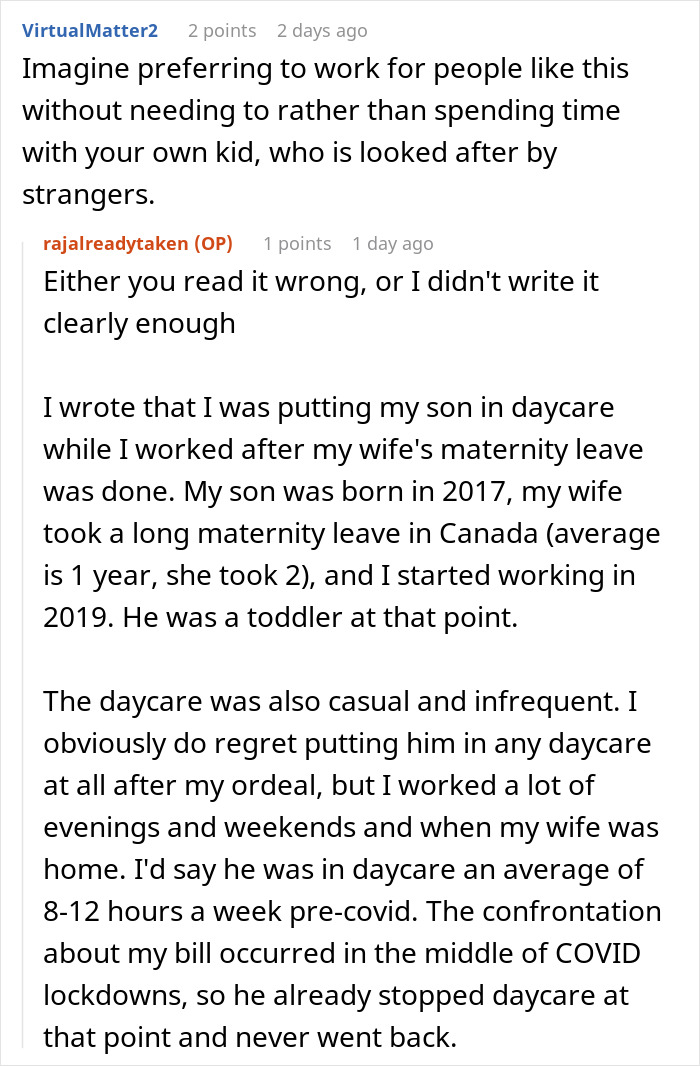 Screenshot of online forum discussion about accusations of fudging work hours by a non-profit employee. Screenshot of online forum discussion about accusations of fudging work hours by a non-profit employee.