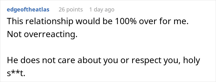 Screenshot of a Reddit comment expressing frustration about a husband's disrespect on a woman’s graduation day. Screenshot of a Reddit comment expressing frustration about a husband's disrespect on a woman’s graduation day.