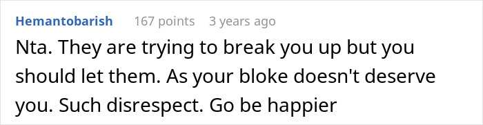 Comment on a woman refusing to leave party she planned after boyfriend and friends demand privacy, highlighting support and respect. Comment on a woman refusing to leave party she planned after boyfriend and friends demand privacy, highlighting support and respect.