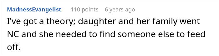 Comment on Reddit post about absent grandma trying to reconnect after 25 years, shocked by rejection and door slamming. Comment on Reddit post about absent grandma trying to reconnect after 25 years, shocked by rejection and door slamming.