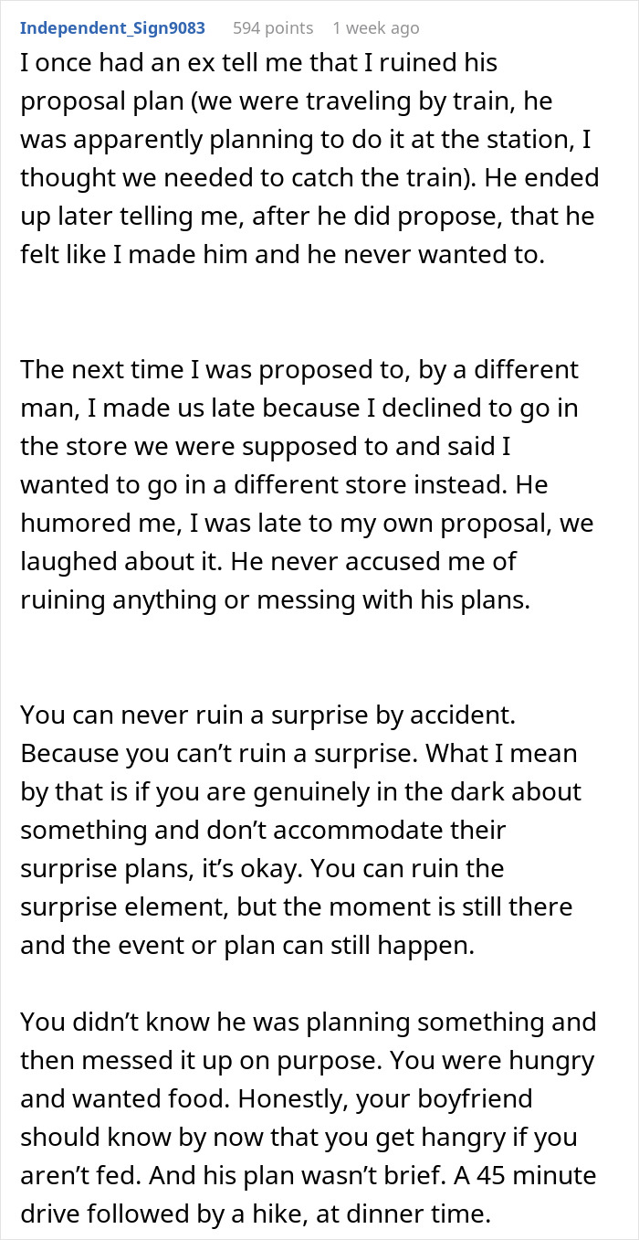 “Are You 6?”: Woman Ruins Her BF’s Proposal Because She Was Hangry, Splits The Internet “Are You 6?”: Woman Ruins Her BF’s Proposal Because She Was Hangry, Splits The Internet