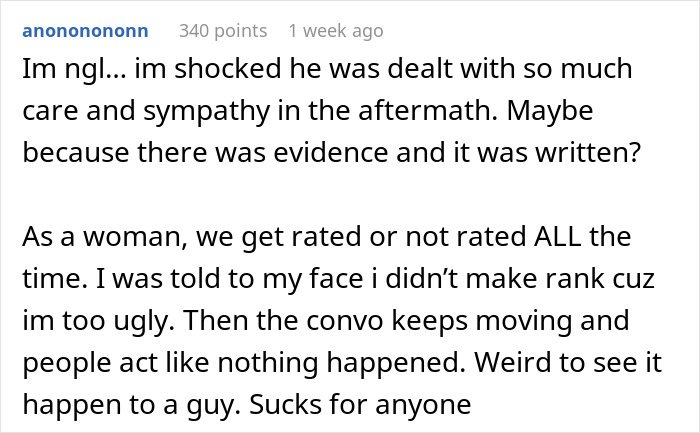 “It Was Like I Was Slapped Across The Face”: Women Rank Every Man Except One, He Shatters Inside “It Was Like I Was Slapped Across The Face”: Women Rank Every Man Except One, He Shatters Inside