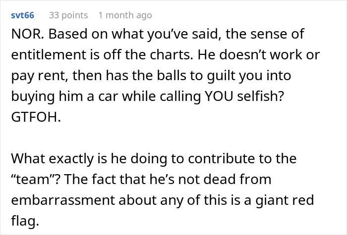 Jobless man expects provider girlfriend to share her $20K win and demands a car, causing conflict over entitlement. Jobless man expects provider girlfriend to share her $20K win and demands a car, causing conflict over entitlement.