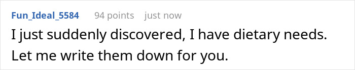 Text post about a coworker reserving the microwave due to having specific dietary needs and writing them down. Text post about a coworker reserving the microwave due to having specific dietary needs and writing them down.