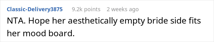 Bride's Fam Boycotts Wedding After She Plans To Exclude Bro Just Because Of His Alternative Look Bride's Fam Boycotts Wedding After She Plans To Exclude Bro Just Because Of His Alternative Look