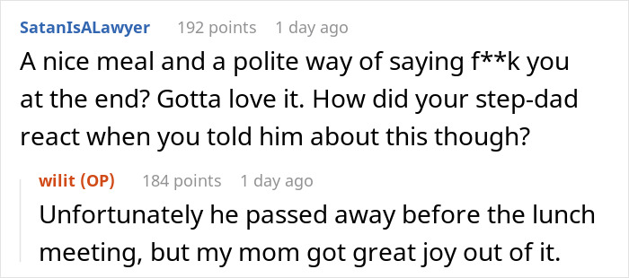 Man controlling big money projects confidently rejects former boss who underpaid and fired his family. Man controlling big money projects confidently rejects former boss who underpaid and fired his family.