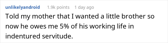 Text post about a guy trying to cash in on a job his cousin found through a friend after hosting the conversation. Text post about a guy trying to cash in on a job his cousin found through a friend after hosting the conversation.