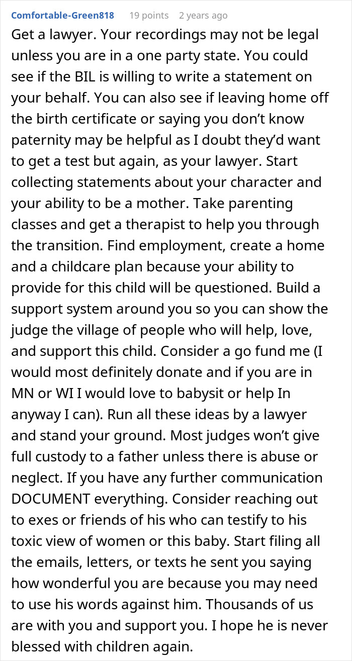 Advice on handling MIL accusing pregnant DIL of manipulating baby’s gender and husband filing for divorce. Advice on handling MIL accusing pregnant DIL of manipulating baby’s gender and husband filing for divorce.