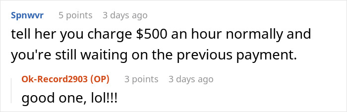 Screenshot of a Reddit comment thread discussing babysitting assumptions involving a stay-at-home mom and neighbor conflict. Screenshot of a Reddit comment thread discussing babysitting assumptions involving a stay-at-home mom and neighbor conflict.