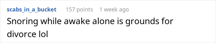 Comment on a forum post about being grossed out by a husband, expressing frustration and feeling like screaming. Comment on a forum post about being grossed out by a husband, expressing frustration and feeling like screaming.