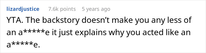 Comment on Reddit post about man buying 1972 Ford Bronco for $23K while deceiving postpartum wife. Comment on Reddit post about man buying 1972 Ford Bronco for $23K while deceiving postpartum wife.