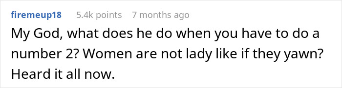 Man annoyed by fiancée yawning, elbows her while she is sleeping, causing her to snap and leave the bedroom angrily. Man annoyed by fiancée yawning, elbows her while she is sleeping, causing her to snap and leave the bedroom angrily.