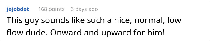 Comment discussing a positive, supportive outlook on a guy's character and progress, reflecting changes in girlfriend behaviour in a relationship.