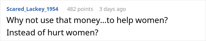 Comment expressing concern about J.K. Rowling using Harry Potter cash to fund an anti-trans project. Comment expressing concern about J.K. Rowling using Harry Potter cash to fund an anti-trans project.