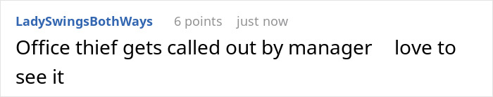 Screenshot of Reddit post about lady famous for not returning stuff throwing tantrum over a simple charger while coworker remains unbothered. Screenshot of Reddit post about lady famous for not returning stuff throwing tantrum over a simple charger while coworker remains unbothered.