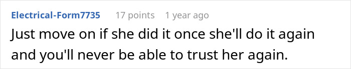 Comment on a forum expressing distrust and heartbreak after a PI’s findings about a partner in a serious relationship. Comment on a forum expressing distrust and heartbreak after a PI’s findings about a partner in a serious relationship.