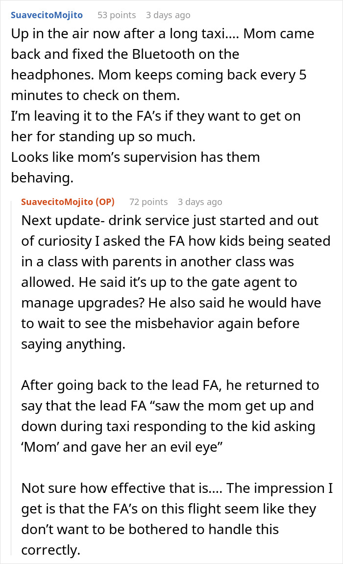 Parents Book Themselves In First Class, Leave Under-8 Kids Unsupervised To Wreak Havoc Mid-Flight Parents Book Themselves In First Class, Leave Under-8 Kids Unsupervised To Wreak Havoc Mid-Flight