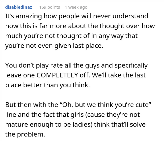 “It Was Like I Was Slapped Across The Face”: Women Rank Every Man Except One, He Shatters Inside “It Was Like I Was Slapped Across The Face”: Women Rank Every Man Except One, He Shatters Inside