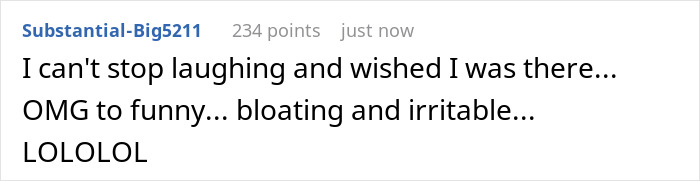 Commenter laughing and reacting to a coworker reserving the microwave due to dietary needs in the office chat. Commenter laughing and reacting to a coworker reserving the microwave due to dietary needs in the office chat.