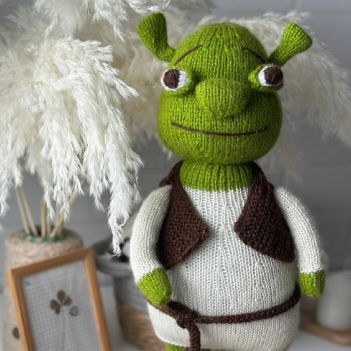 Here’s How To Knit Your Ogre Toy From The Movie ‘Shrek’