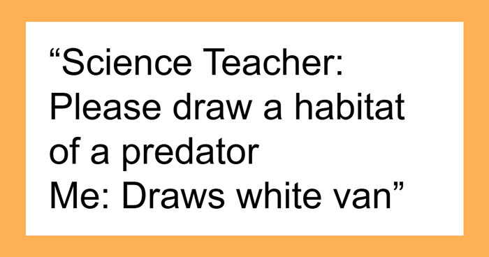 Teachers Online Share 30 Epic And Horrifying Results Of Letting Kids “Draw Anything” In Art Class