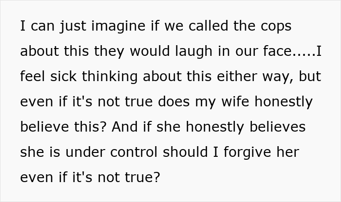 &ldquo;[Am I The Jerk] For Not Believing My Wife Didn't Intentionally Cheat On Me?&rdquo;
