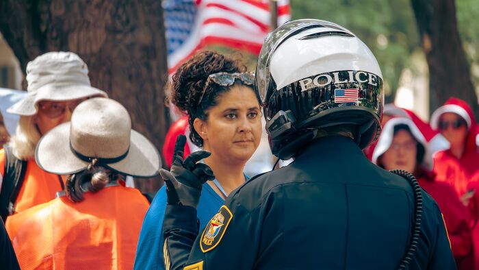 I Documented A ‘Handmaid’ Protest In Texas I Documented A ‘Handmaid’ Protest In Texas