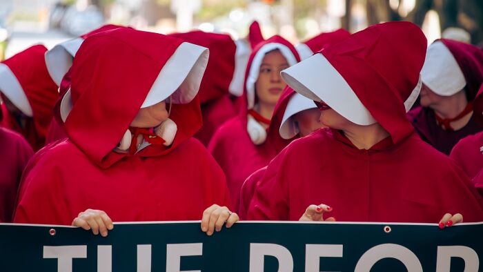 I Documented A ‘Handmaid’ Protest In Texas I Documented A ‘Handmaid’ Protest In Texas