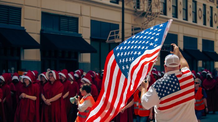 I Documented A ‘Handmaid’ Protest In Texas I Documented A ‘Handmaid’ Protest In Texas