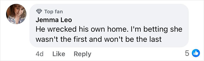 Facebook comment by top fan Jemma Leo expressing a critical opinion amid Hugh Jackman and Sutton Foster news. Facebook comment by top fan Jemma Leo expressing a critical opinion amid Hugh Jackman and Sutton Foster news.