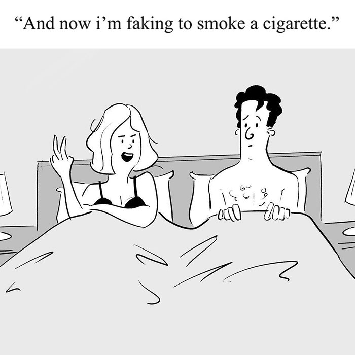 40 Simple Yet Relatable Cartoons By This Artist